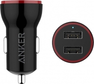 Anker PowerDrive 2 USB 12/24V 2x2,4A autolaturi musta